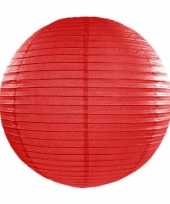 Lampion 35 cm rood trend