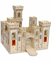 Luxe houten speel kasteel medieval trend
