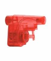 Mini rood waterpistool 5 cm trend
