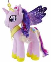 My little pony speelgoed artikelen pony paard knuffelbeest cadance 35 cm trend