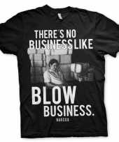 Narcos blow business t-shirt heren trend