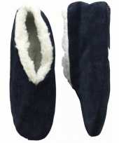 Navy blauwe spaanse sloffen pantoffels voor dames heren trend