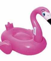Opblaasbare flamingo voor kinderen 135x119cm trend