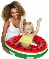 Opblaasbare watermeloen baby float 68 cm trend
