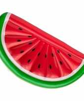 Opblaasbare watermeloen luchtbed 180 cm trend