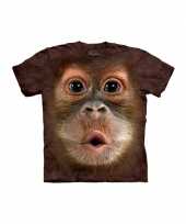 Orang oetan t-shirt voor volwassenen trend