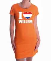 Oranje i love willem jurkje dames trend