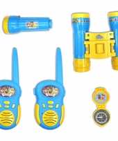 Paw patrol walkie talkies verrekijker kompas voor kinderen trend