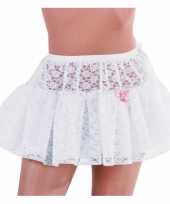 Petticoat wit kant voor dames trend