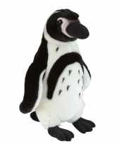 Pinguins speelgoed artikelen pinguin knuffelbeest zwart wit 32 cm trend