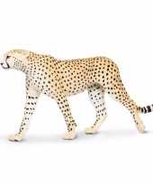 Plastic cheetah 20 cm trend