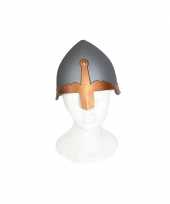 Plastic helm ridder grijs trend
