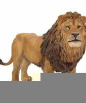 Plastic leeuw 14 cm trend