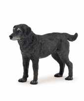 Plastic zwarte hond 10 cm trend