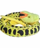 Pluche anaconda slang knuffel 280 cm trend
