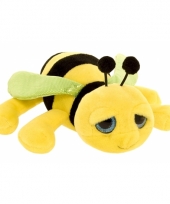 Pluche bijen knuffel 25 cm trend