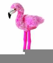 Pluche flamingo knuffel 20 cm trend