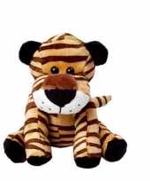 Pluche tijger knuffel 20 cm trend 10125471