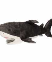 Pluche witte haai knuffel 54 cm speelgoed trend