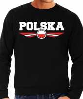 Polen polska landen sweater trui zwart heren trend