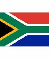 Polyester mega vlag zuid afrika 150 x 240 cm trend