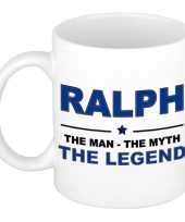 Ralph the man the myth the legend collega kado mokken bekers 300 ml trend