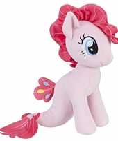Roze my little pony zeepaardje knuffel pinkie pie 32 cm trend