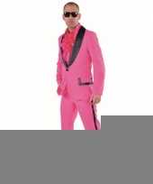 Roze smoking kostuum voor heren trend