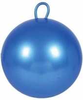 Skippybal blauw 60 cm voor kinderen trend
