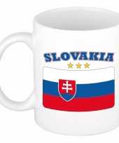 Slowaakse vlag theebeker 300 ml trend