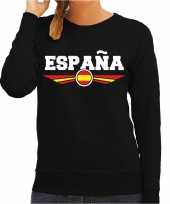 Spanje espana landen sweater zwart dames trend 10209577