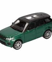 Speelgoed groene range rover sport auto 1 36 trend