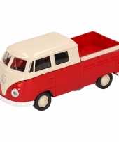 Speelgoed rode volkswagen t1 pick up auto 1 36 trend