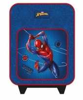 Spiderman handbagage reiskoffer trolley 35 cm voor kinderen trend