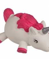 Squishy stressbal eenhoorn wit trend
