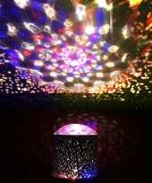 Sterrenprojector led met verschillende kleuren 10 x 14 cm trend