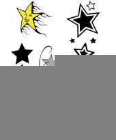 Sterretjes tatoeage set van 10 stuks trend