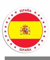 Sticker met spaanse vlag trend