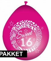 Sweet 16 verjaardag versiering pakket trend