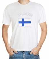 T shirts met vlag finland trend