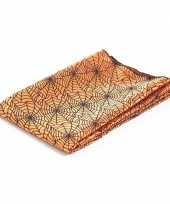 Tafelkleed spinnenweb oranje 120 x 140 cm trend