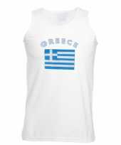 Tanktop met vlag griekenland print trend