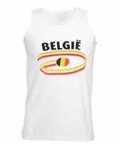 Top met vlaggen thema belgie heren trend