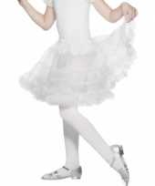 Verkleed petticoat wit voor kinderen trend
