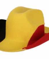 Vilten cowboy hoed belgie trend