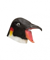 Vogel maskers pinguin kop trend