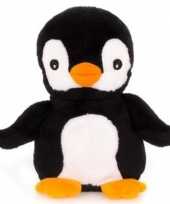Warme knuffel kruik pinguin 23 cm trend