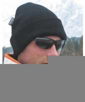 Zachte winter skimuts zwart trend