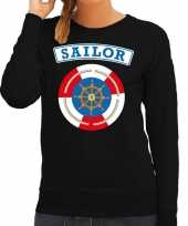 Zeeman sailor verkleed sweater zwart voor dames trend