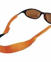 Zonnebrillen brillen koord oranje trend